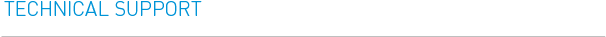 Technical Support Technical Support
